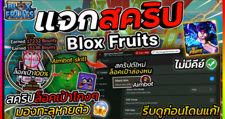 Bloxfruits SCRIPT – Hermanos HUB AimBot