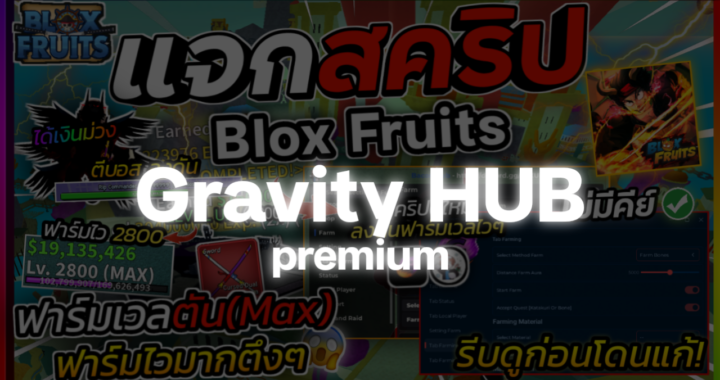 Blox Fruits – Gravity HUB Premium